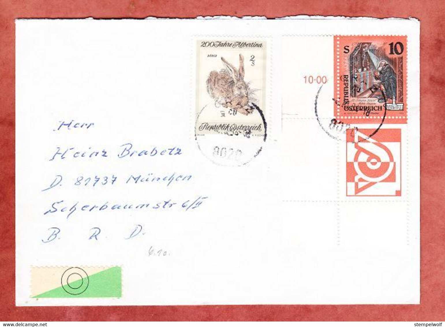 Brief, Maria Luggau U.a., Graz Nach Muenchen 1994 (97589) - Brieven En Documenten