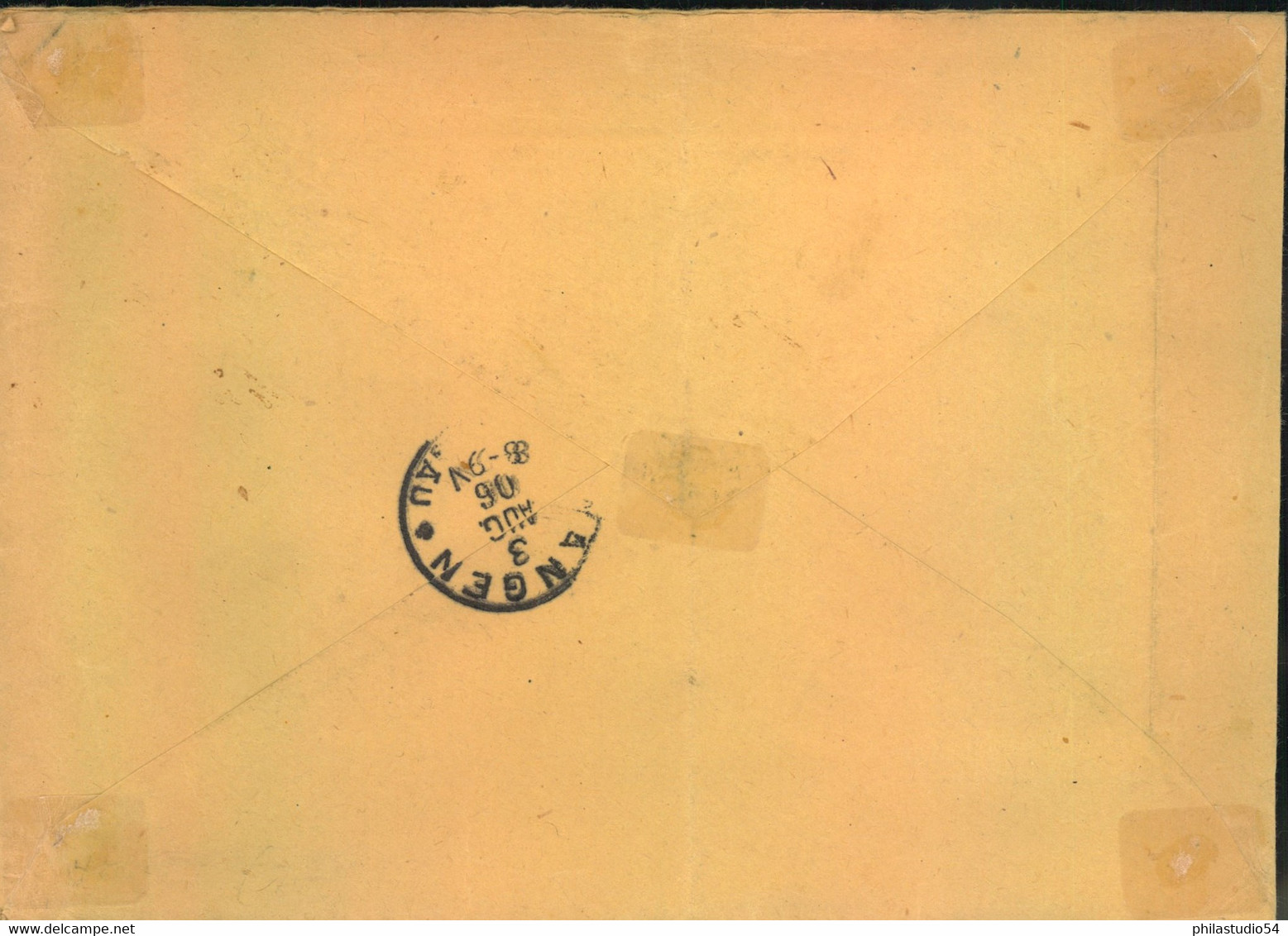 1906, Dienstbrief Mit 2 Und 3 Pfg. "Krönchen"-Aufdruck (Jubiläumsausgabe) Ab RAVENSBURG - Covers & Documents