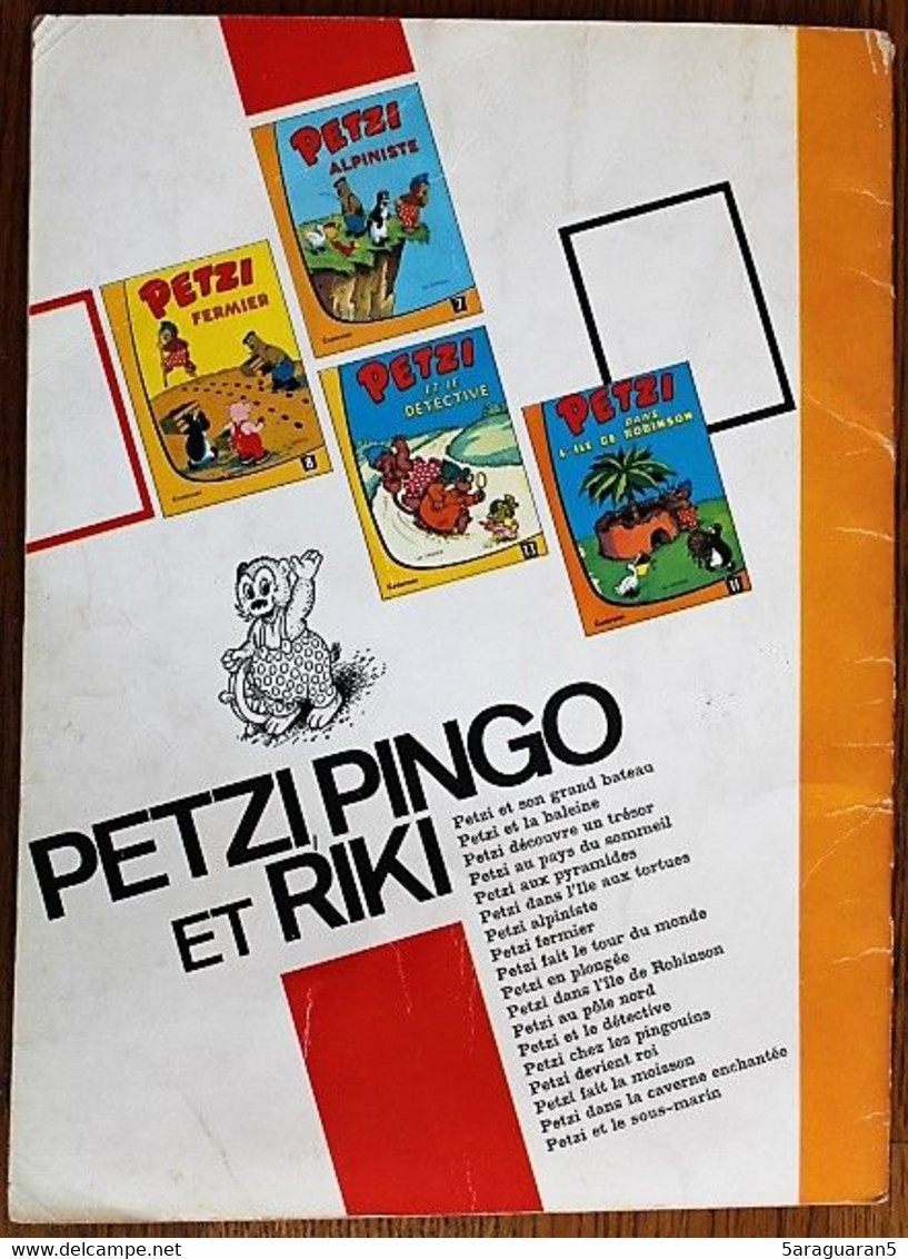 BD PETZI - 4 - Petzi Au Pays Du Sommeil - Rééd. Casterman 1967 - Petzi