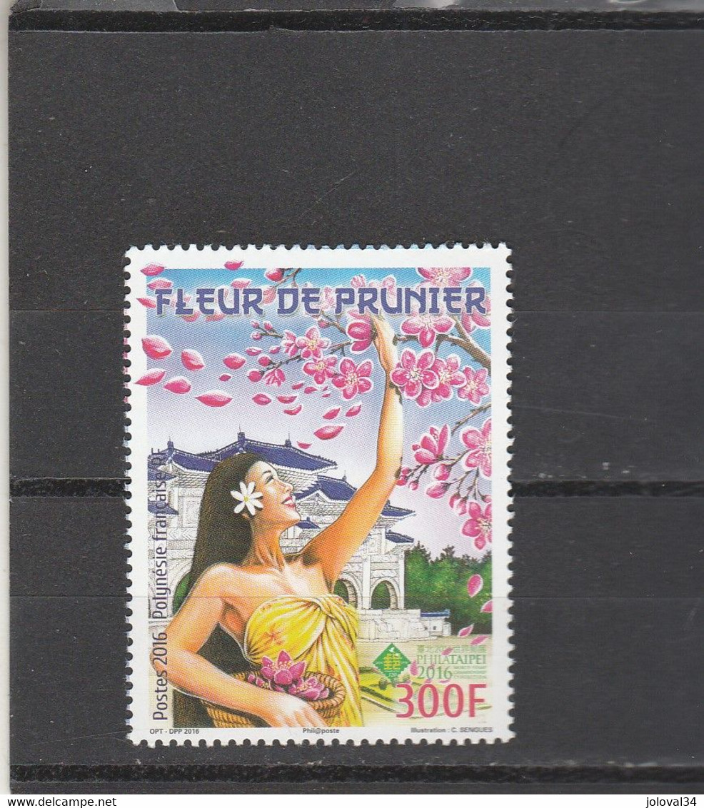 Polynésie 2016 ** Neuf Sans Charnière - Fleur De Prunier - Nuevos