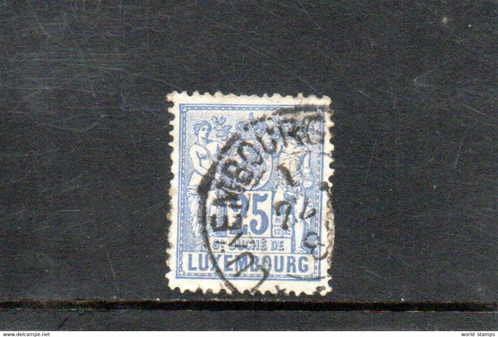 LUXEMBOURG 1882-91 O - 1882 Allégorie