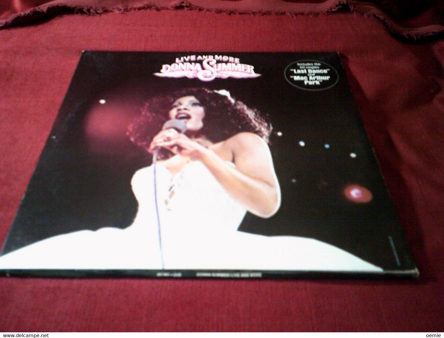 DONNA SUMMER °  LIVE AND MORE  ALBUM DOUBLE  REF 6040 FRANCE - Soul - R&B