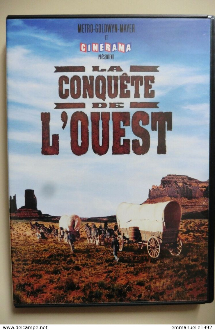 DVD La Conquête De L'Ouest Fonda Peppard Peck Debbie Reynolds Wayne 2 DVD - Comme Neuf - Western/ Cowboy