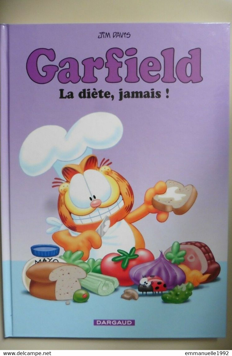 BD Garfield Tome 7 La Diète, Jamais ! - Jim Davis - Dargaud - Comme Neuf - Garfield