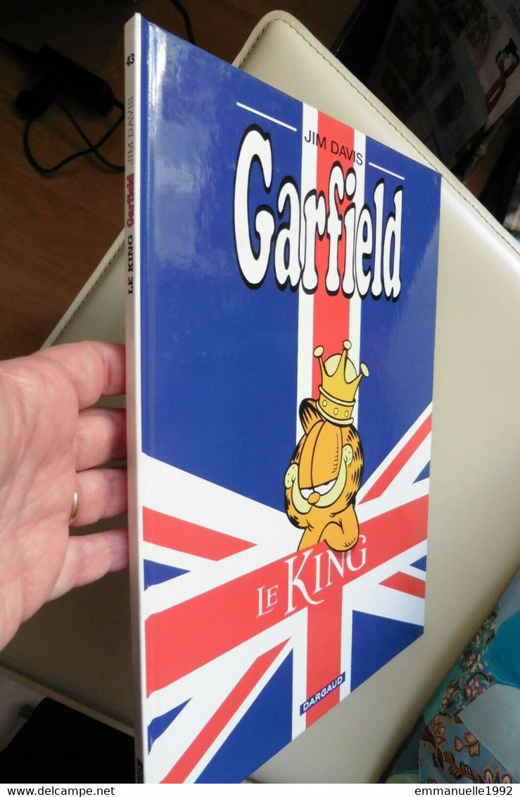 BD Garfield Tome 43 Garfield Le King - Jim Davis - Dargaud - Comme Neuf - Garfield