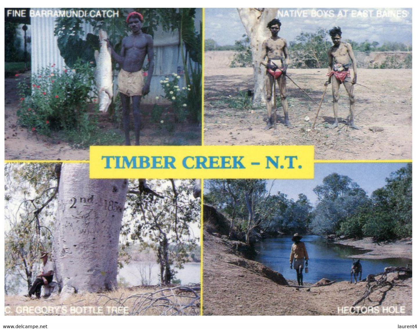 (P 12) Australia - NT - Timber Creek (aborigines) - Aborigines