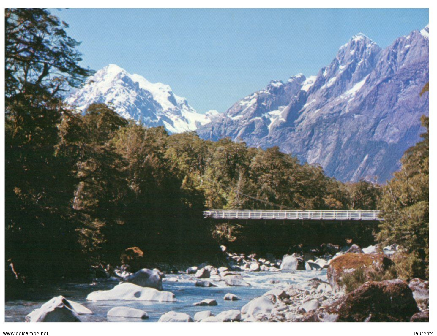 (P 14) New Zealand - Mount Tutoko - Neuseeland