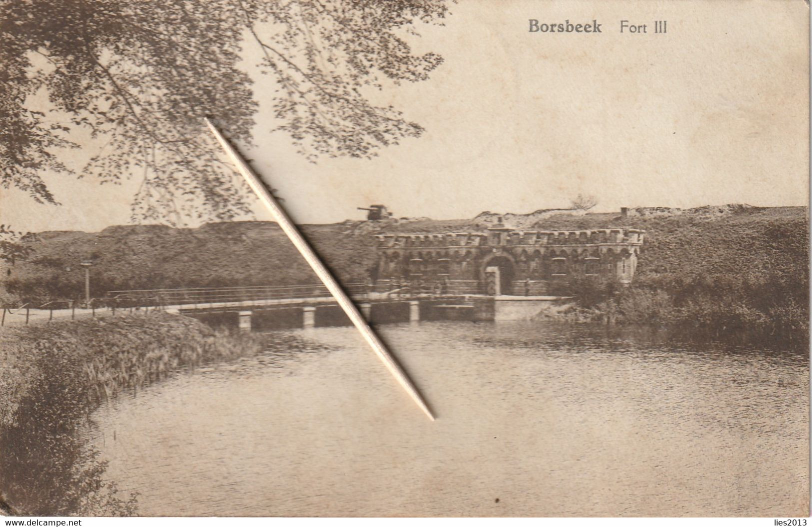 Borsbeek, Fort III, 2 Scans - Borsbeek