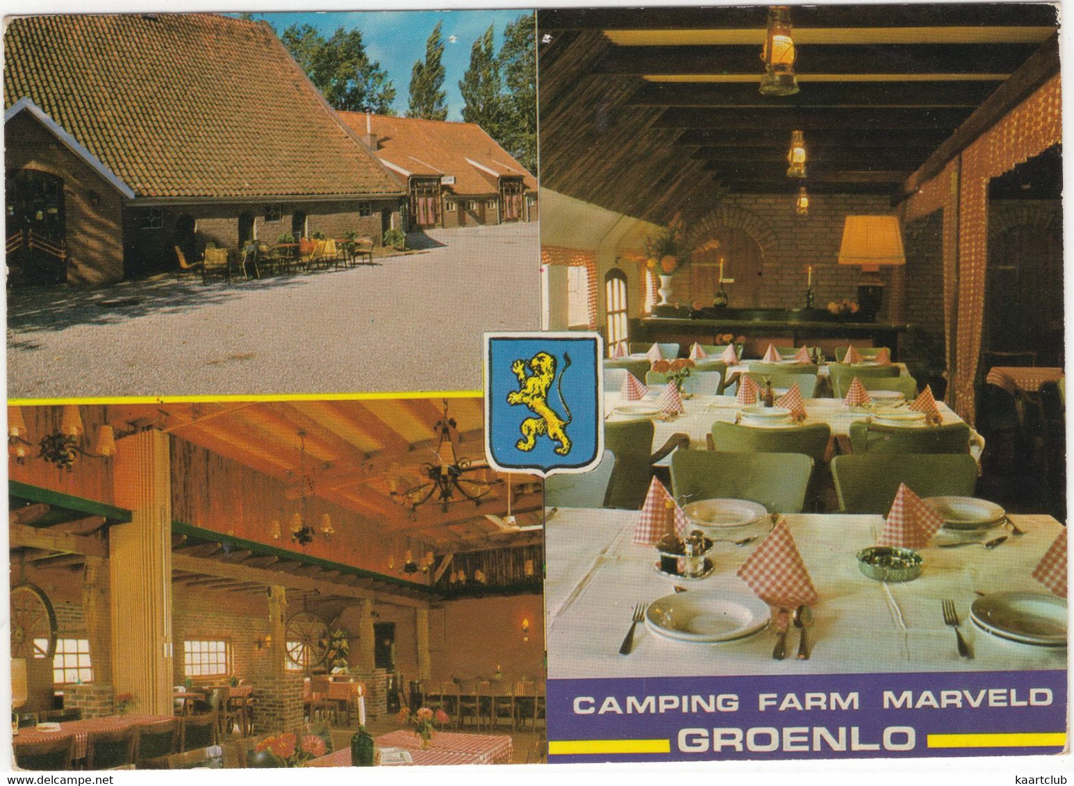 Groenlo - Camping Farm  'Marveld', Elshofweg 6 - In- En Exterieur Saksische Boerenherberg - Groenlo