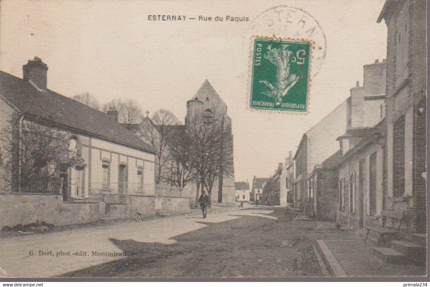 ESTERNAY - RUE DU PAQUIS - Esternay