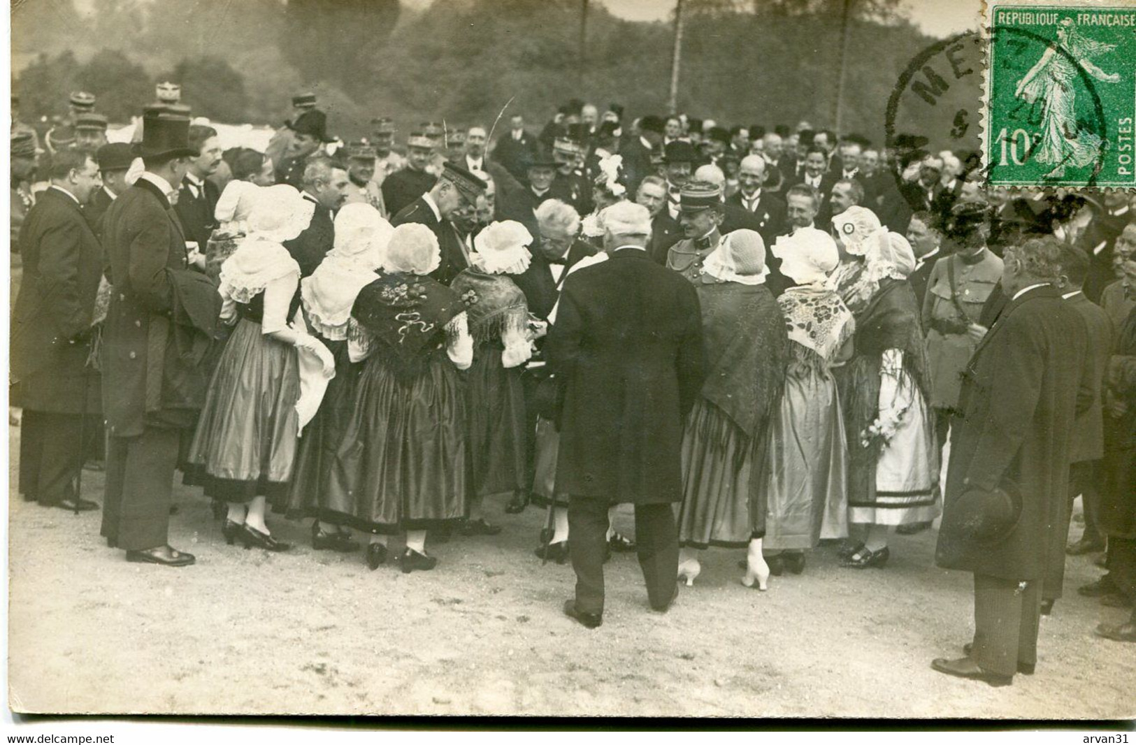 METZ - 02 JUIN 1920 - CARTE PHOTO RARE De L' ARRIVEE De Mr Alexandre MILLERAND Par PRILLOT  (1)  - - Metz