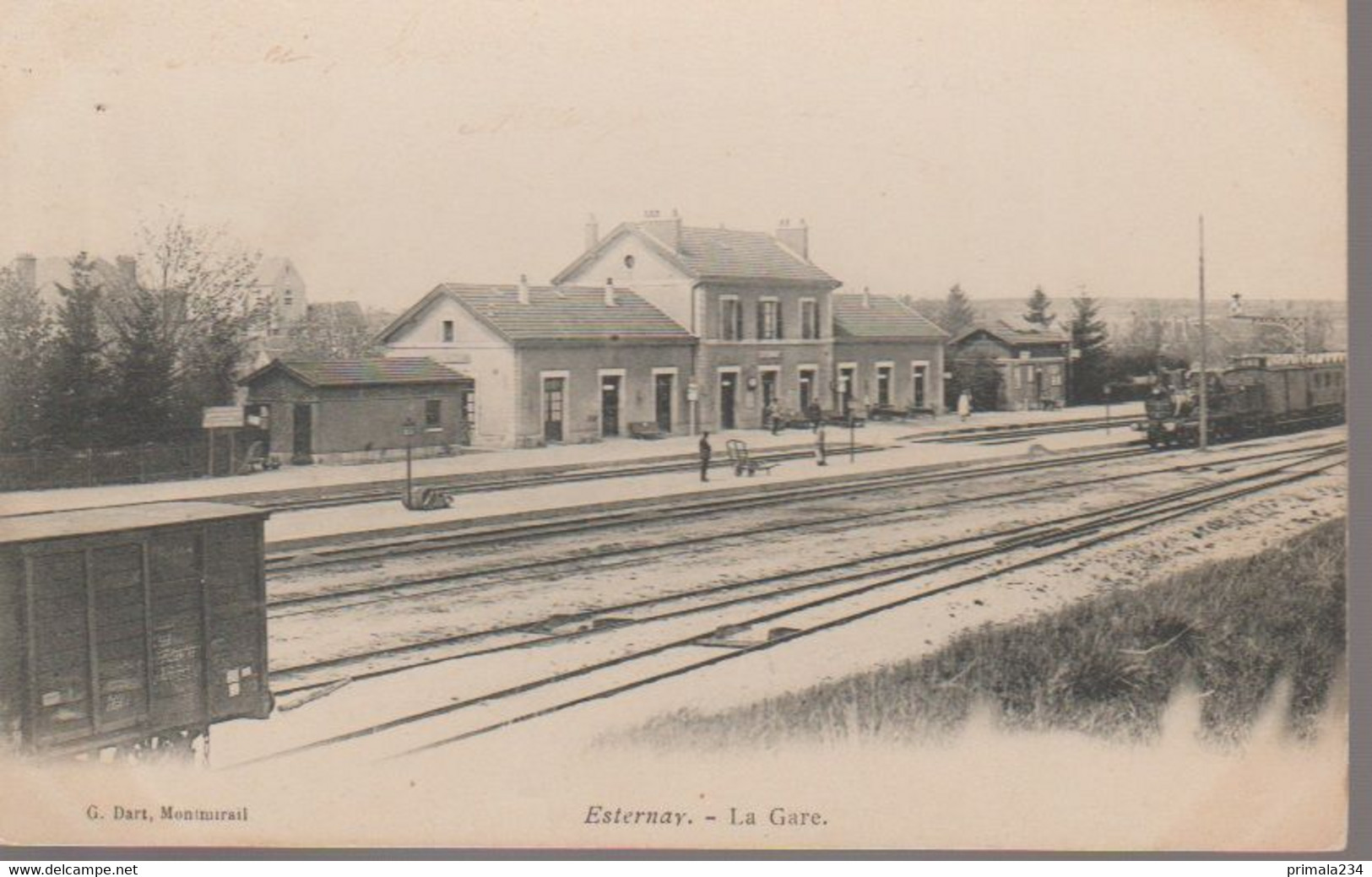 ESTERNAY - LA GARE - Esternay