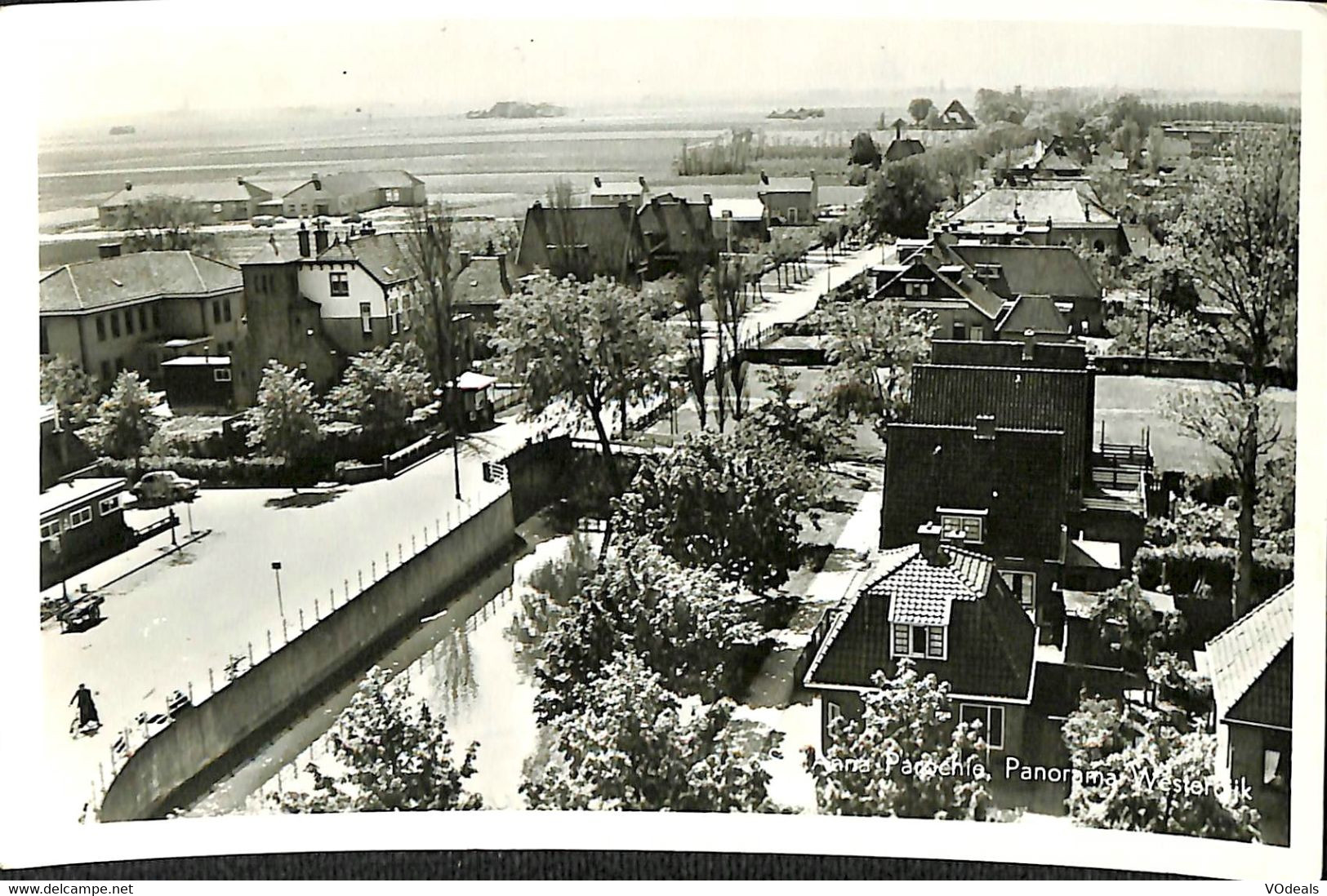 031 555 - CPSM - Pays-Bas - Friesland - St. Anna Parochie - Panorama - Sonstige & Ohne Zuordnung