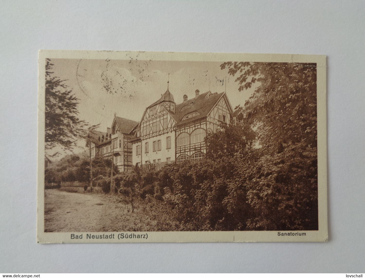 Bad Neustadt.(Südharz) - Sanatorium. (13 - 9 - 1927) - Neustadt Waldnaab