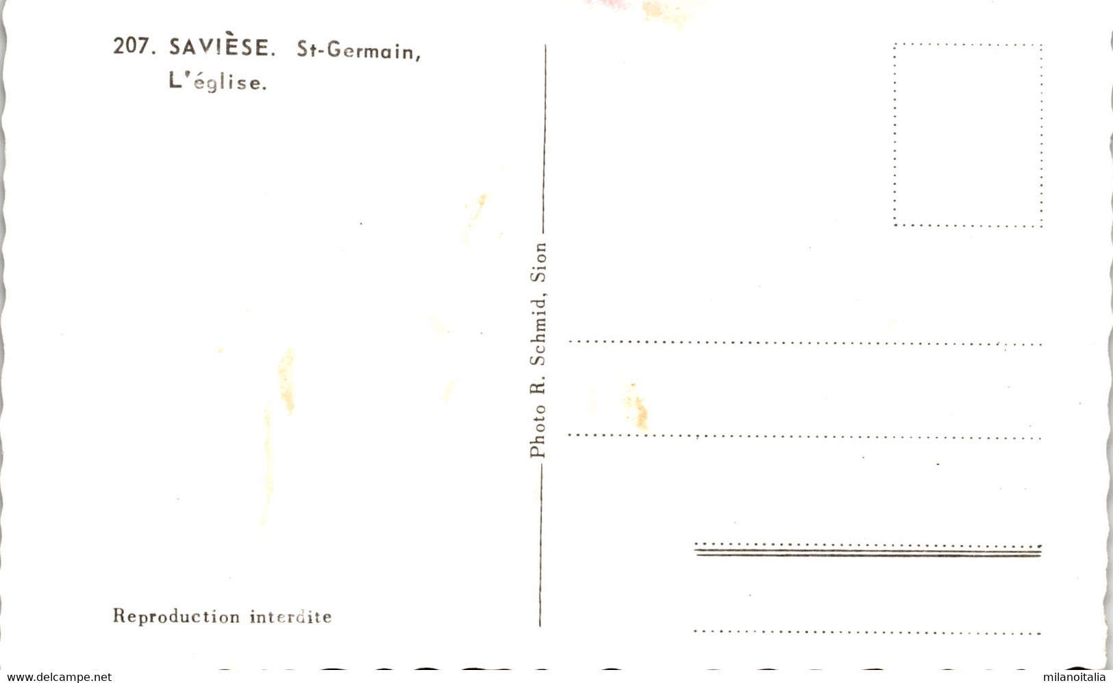 Saviese - St. Germain, L'eglise (207) - Savièse