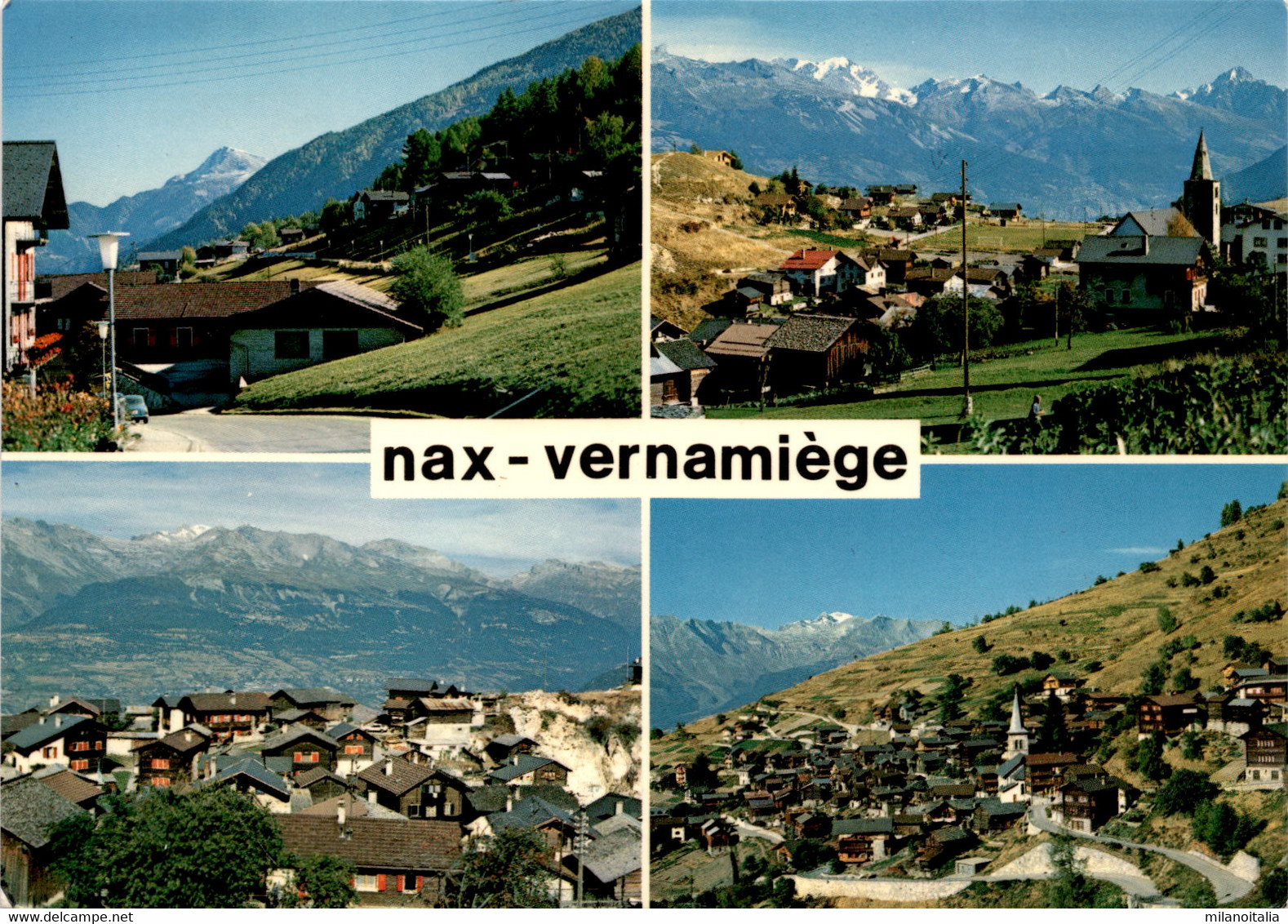 Nax - Vernamiege - 4 Bilder (8139) * 20. 6. 1980 - Nax
