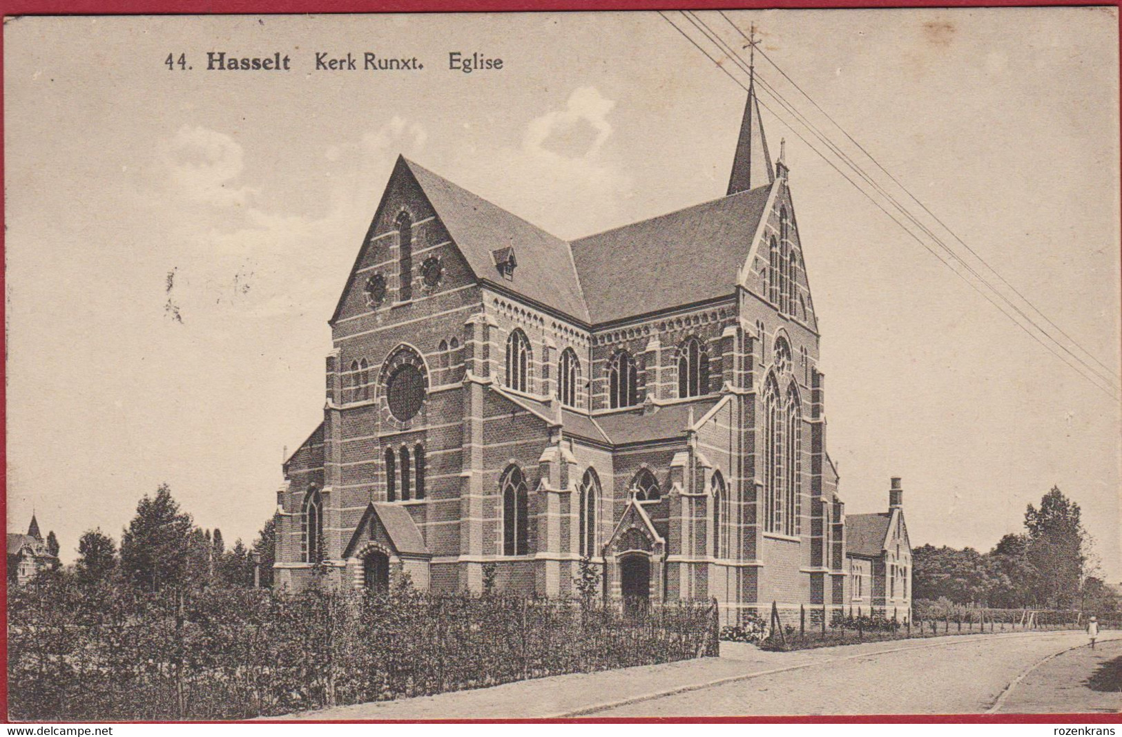 Hasselt Kerk Runxt Eglise Sint-Hubertuskerk Runkst (In Goede Staat) - Hasselt