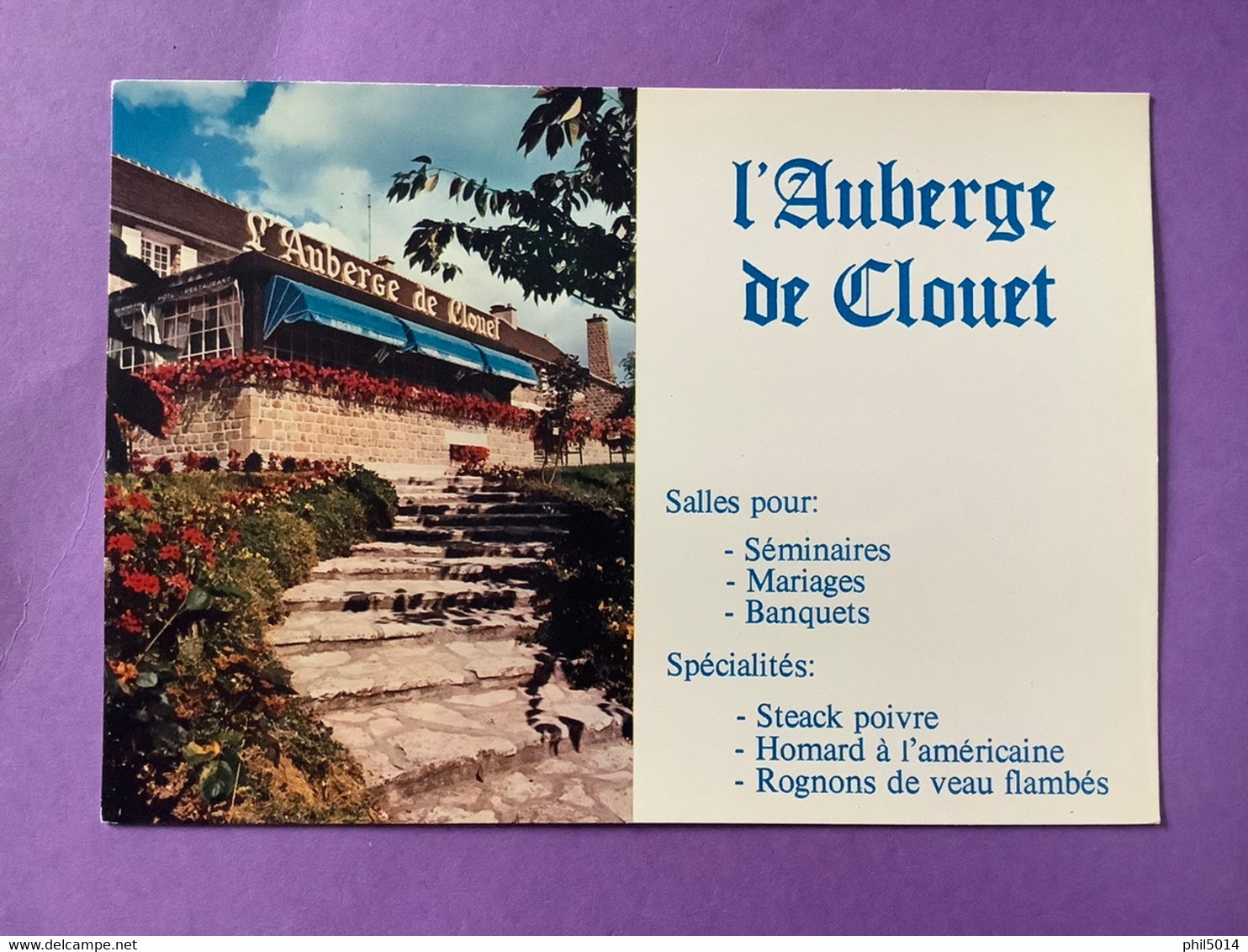 61   CPSM  LA FERTÉ MACÉ   L’Auberge De Clouet    Très Bon état - La Ferte Mace