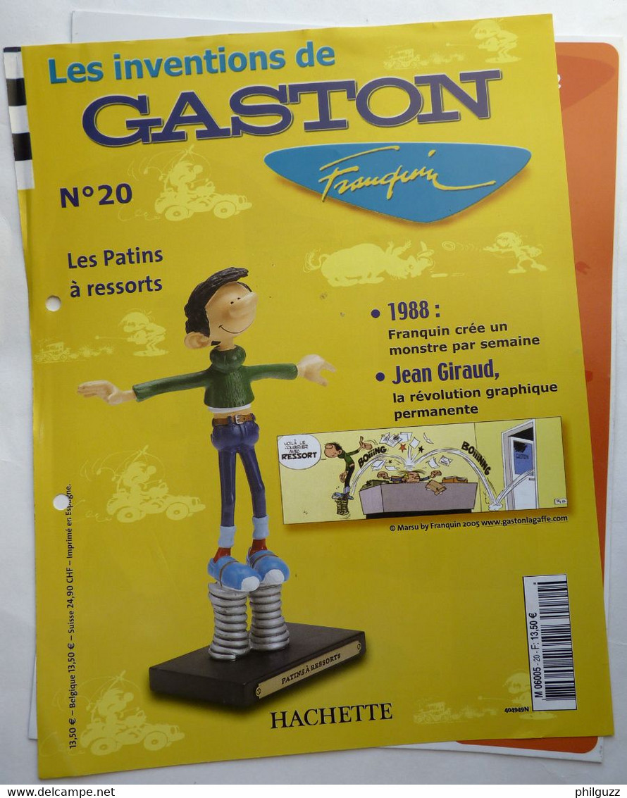 Livret Hachette LES INVENTION DE GASTON HACHETTE 20 - Little Figures - Plastic