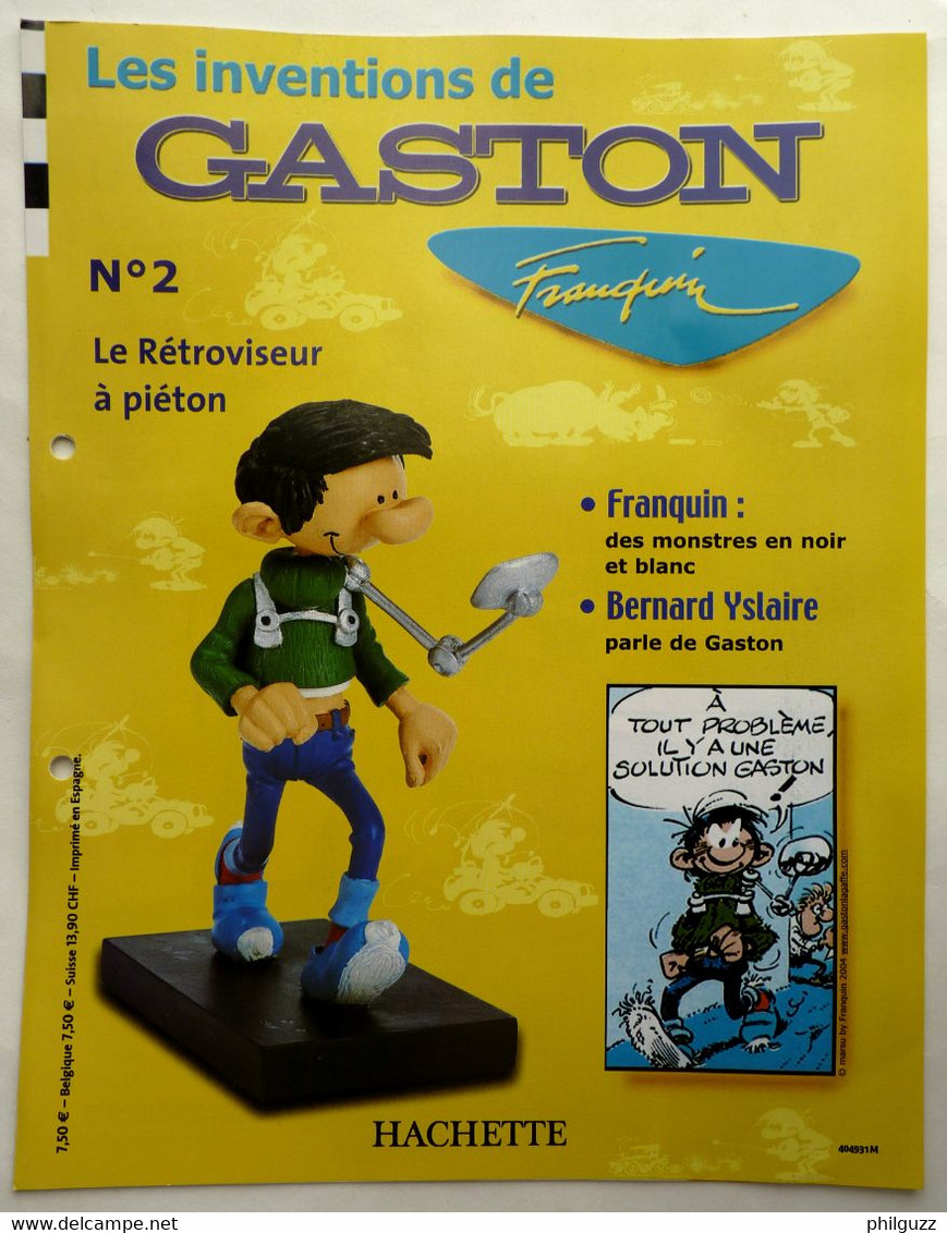 Livret Hachette LES INVENTION DE GASTON HACHETTE 2 - Little Figures - Plastic
