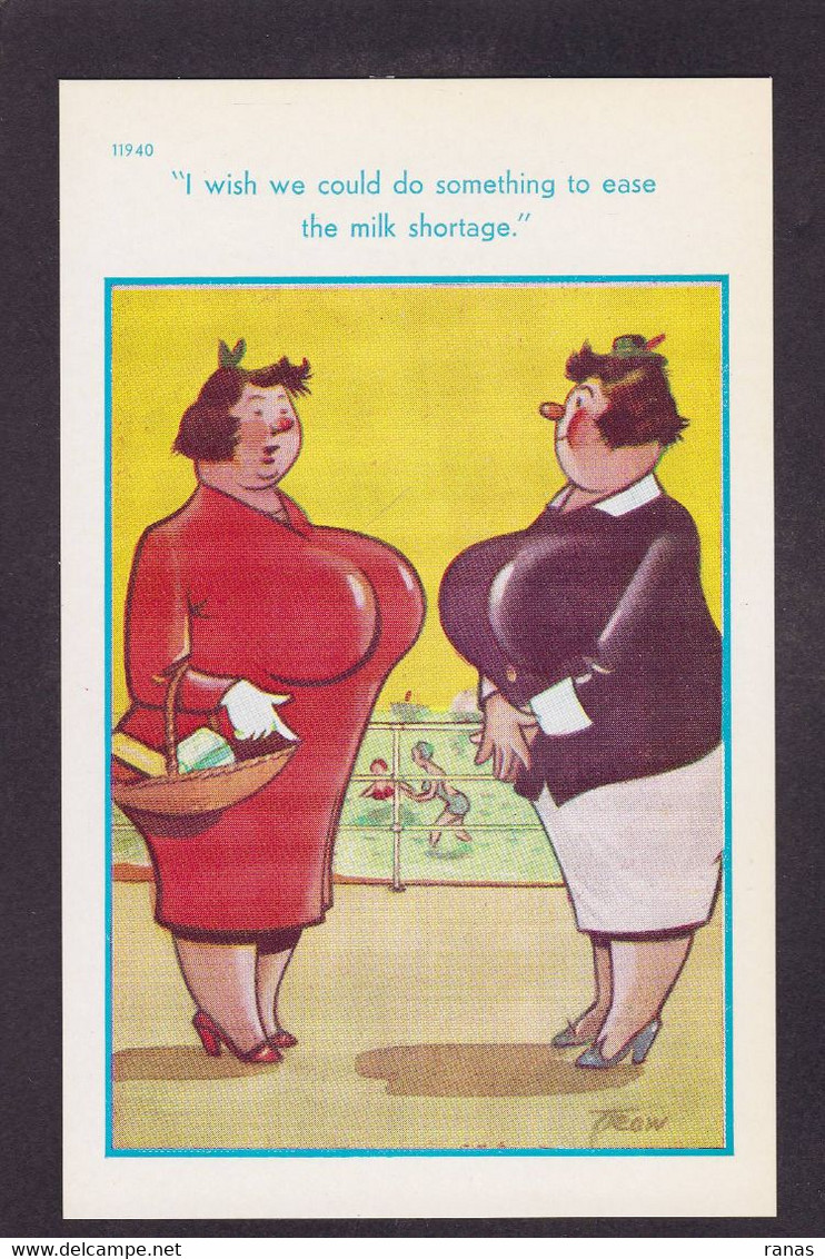 CPSM Pin Up Grosse Gros Femme Women Fat Woman Non Circulé érotisme Humour Humor - Pin-Ups