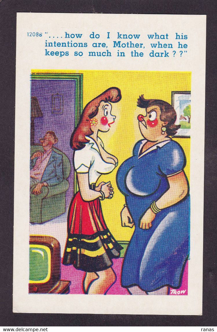 CPSM Pin Up Grosse Gros Femme Women Fat Woman Non Circulé érotisme Humour Humor - Pin-Ups