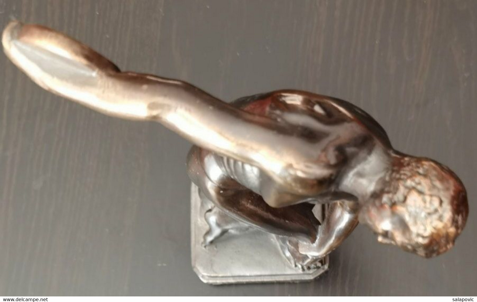 Bronze Figurine Olympic Discus Throw DISCOBOL X.E.M Figurine Statue Olympic Greek Discus - Atletismo