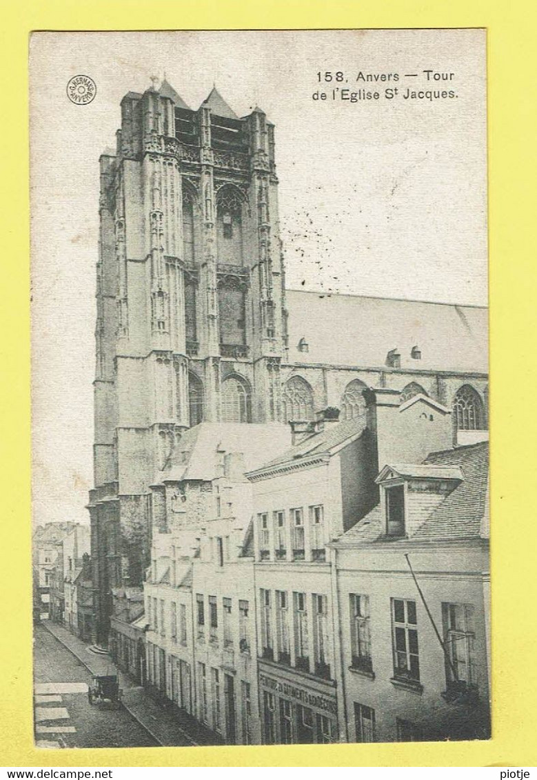 * Antwerpen - Anvers - Antwerp * (G. Hermans, Nr 158) Tour De L'église Saint Jacques, Kerk, Church, Kirche, Rare - Antwerpen