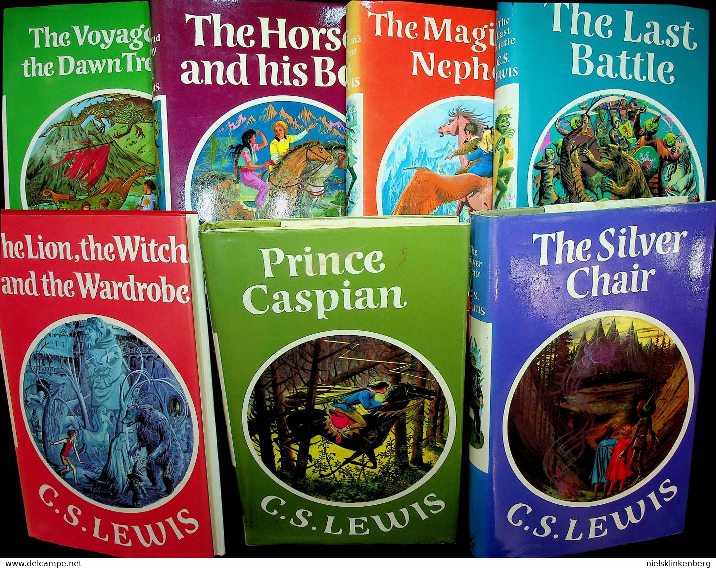 C.S. Lewis / Pauline Baynes - De 7 Delen: Tales Of Narnia - 1974/1981 - Series Books