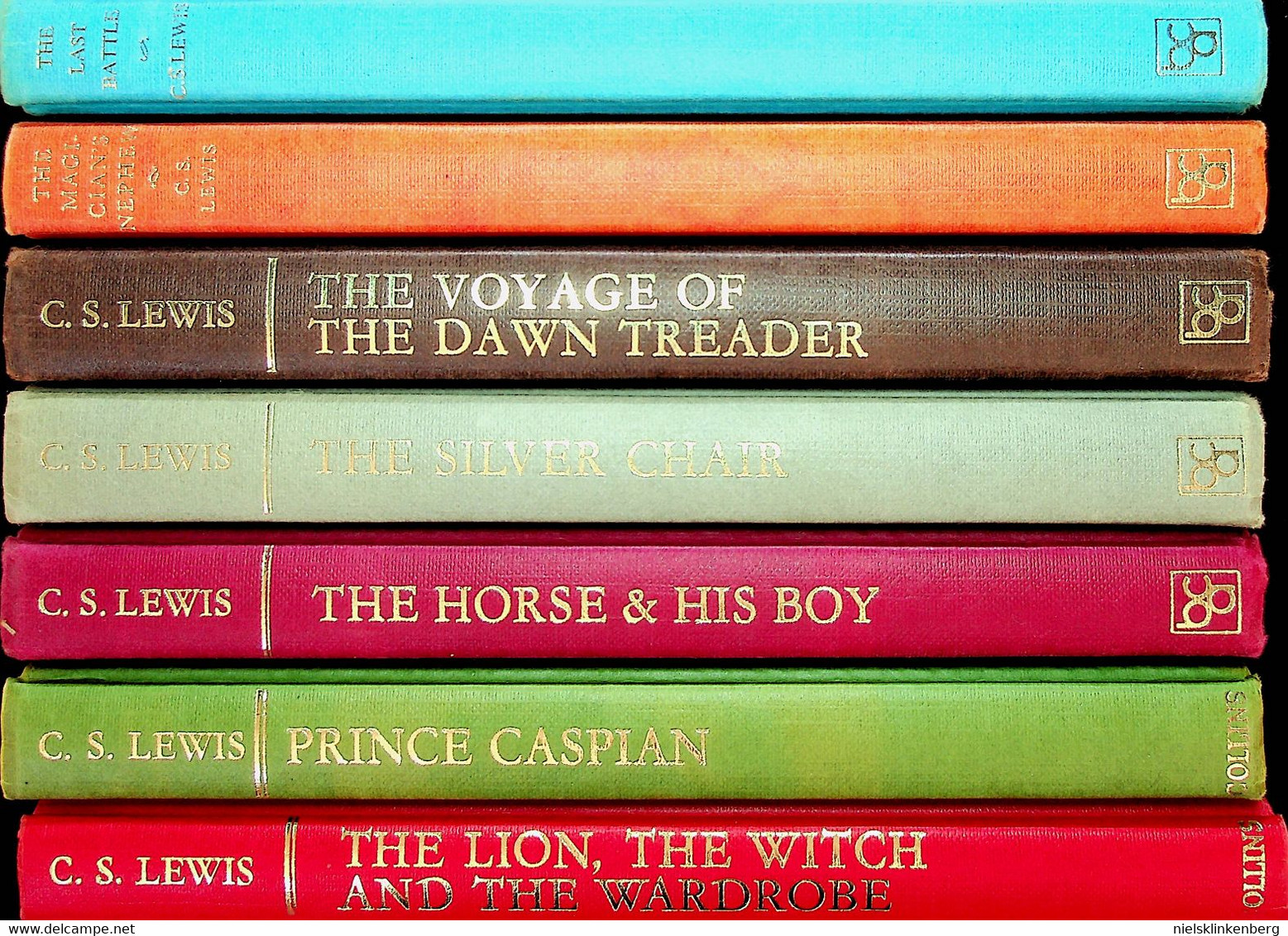 C.S. Lewis / Pauline Baynes - de 7 delen: Tales of Narnia - 1974/1981