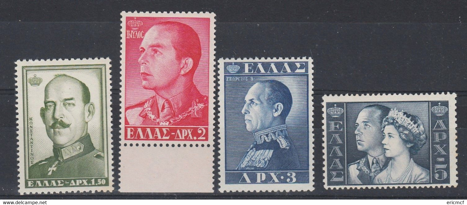 Greece 1957 Royal Family Selection MNH** - Autres & Non Classés