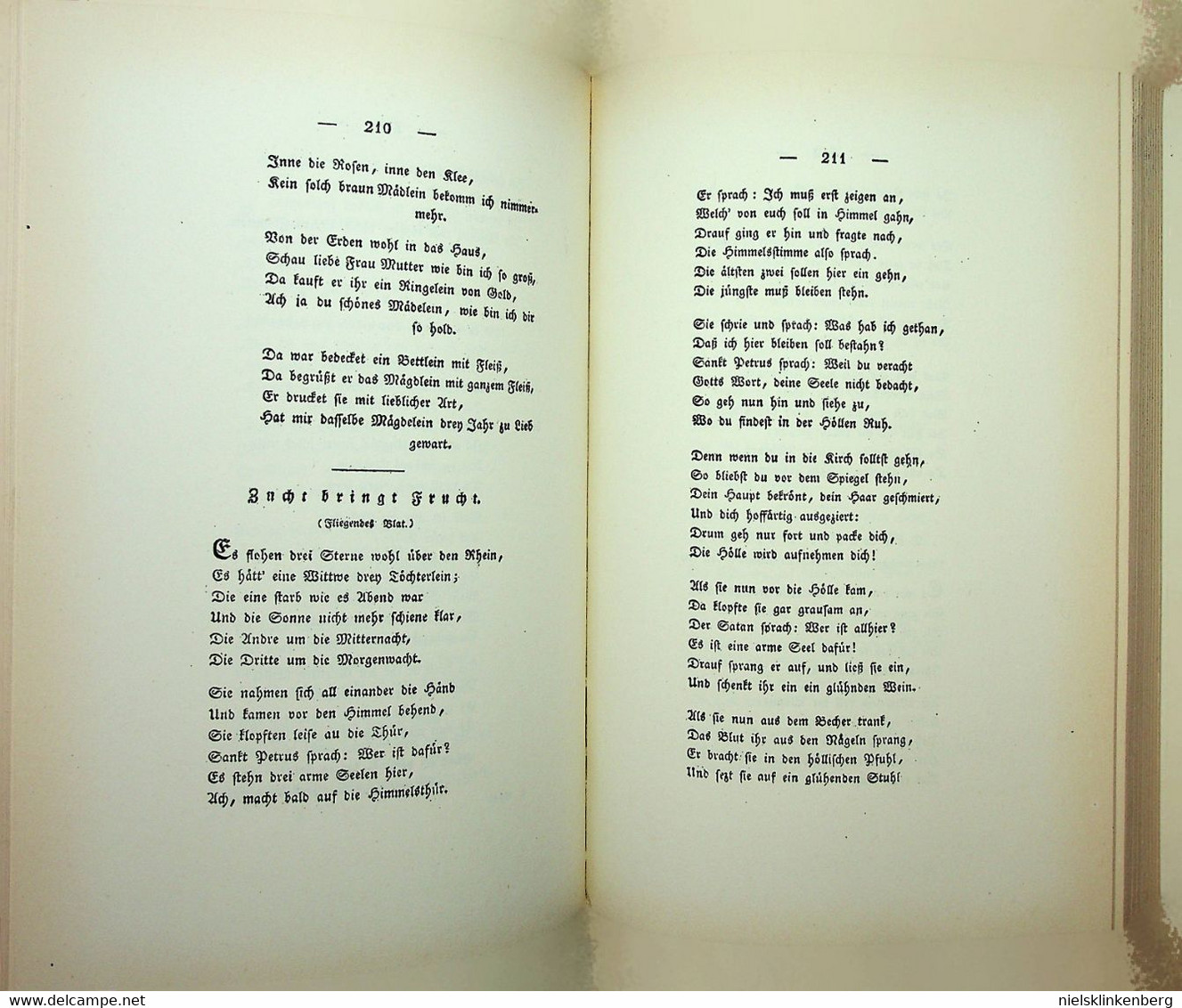 Arnim, Ludwig Achim von und Clemens Brentano - Des Knaben Wunderhorn, Alte Deutsche Lieder in 3 delen. - 1928