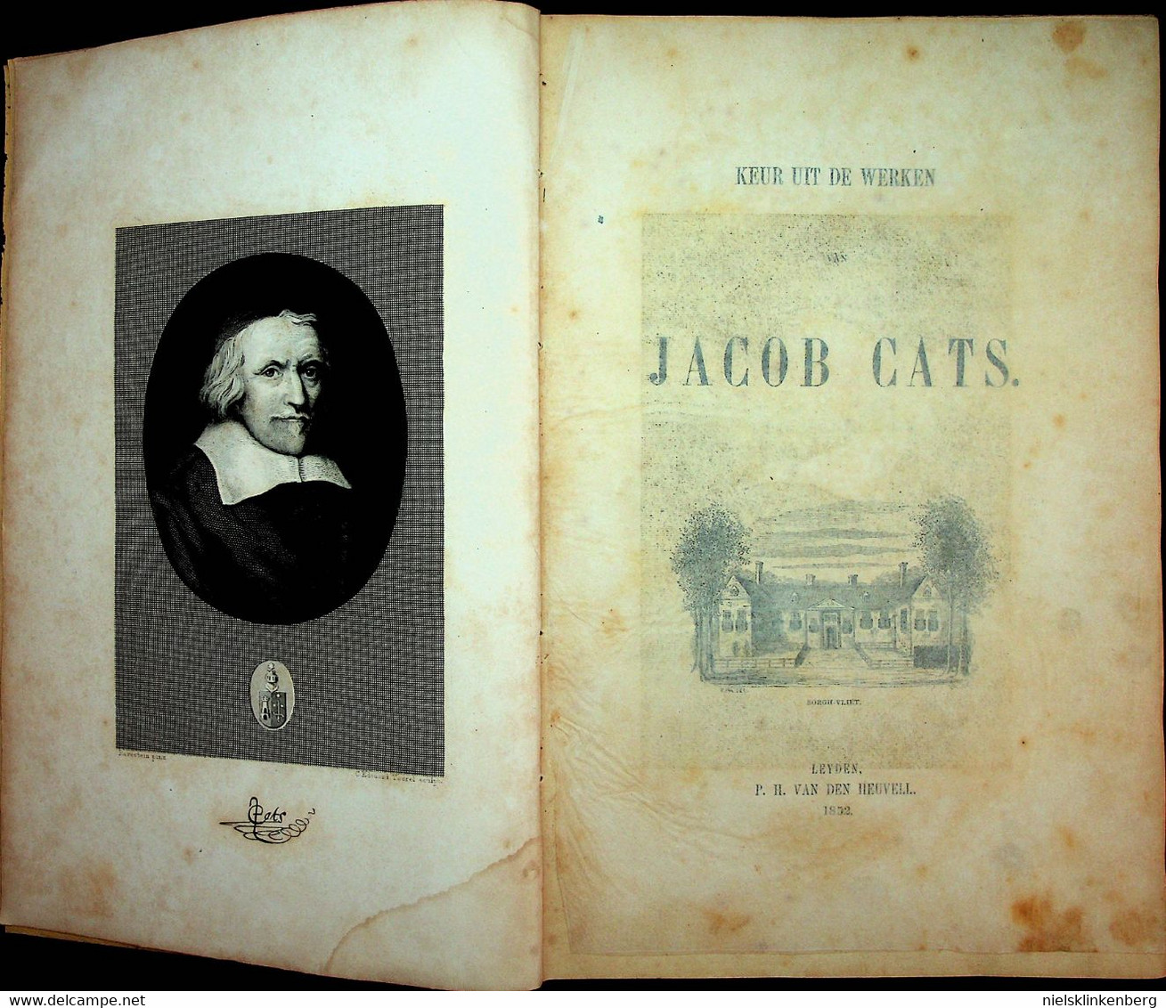 Jacob Cats - Keur Uit De Werken Van Jacob Cats - 1852 - Antiquariat