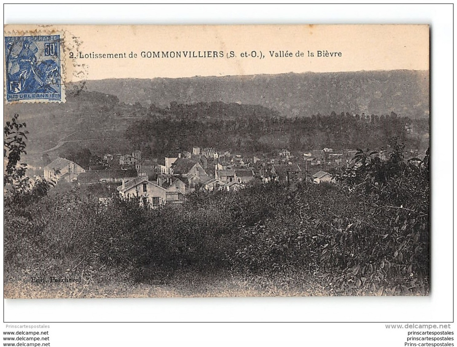 CPA 91 Lotissement De Gommonvilliers Vallée De La Bivre - Igny