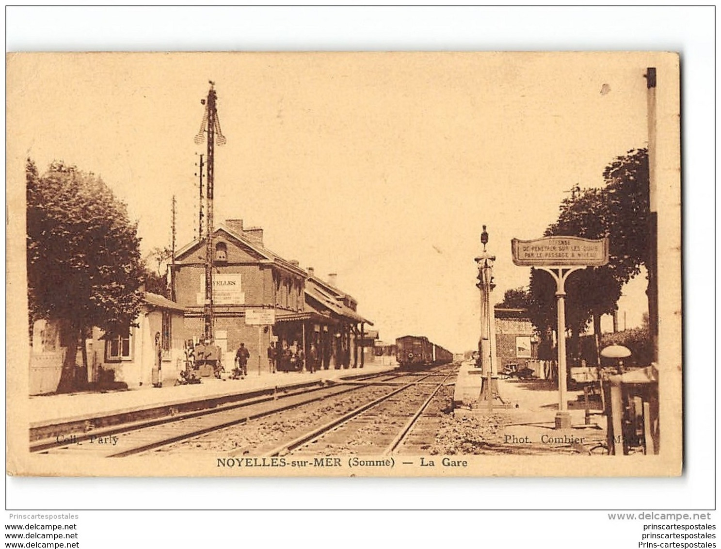 CPA 80 Noyelles Sur Mer La Gare - Noyelles-sur-Mer