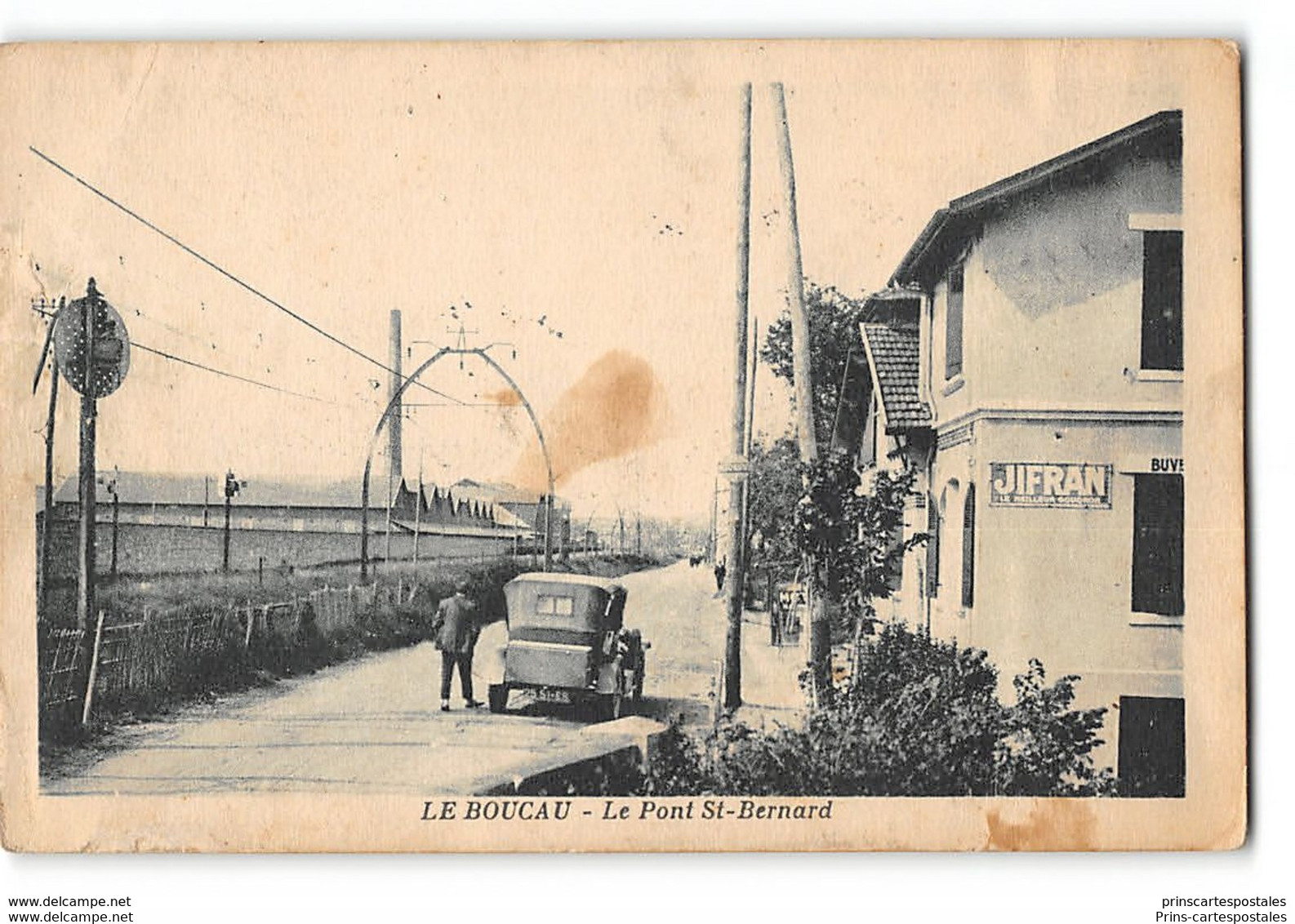 CPA 64 Le Boucau Le Pont St Bernard - Boucau