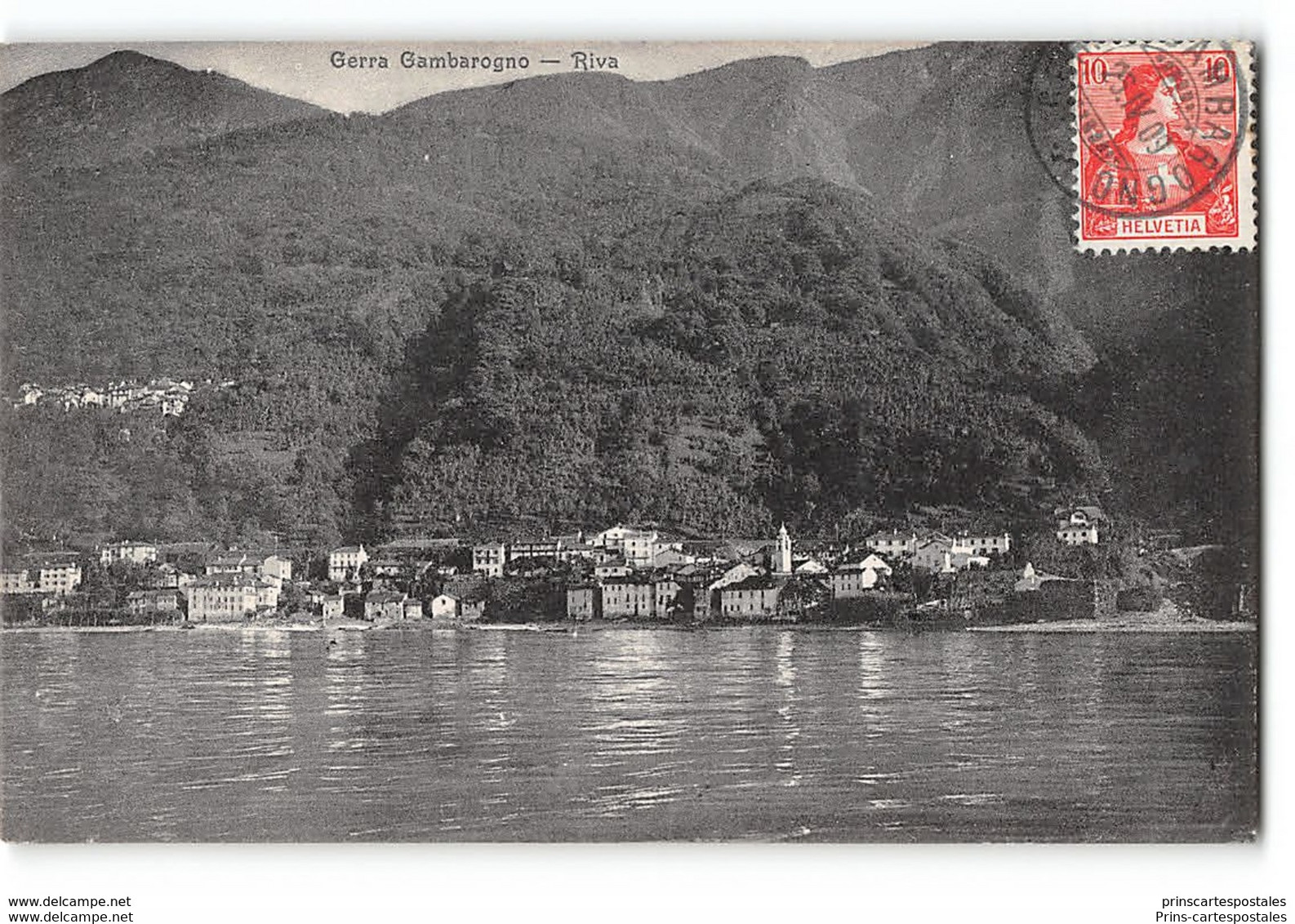 CPA Suisse Gerra Gambarogno Riva - Cugnasco-Gerra