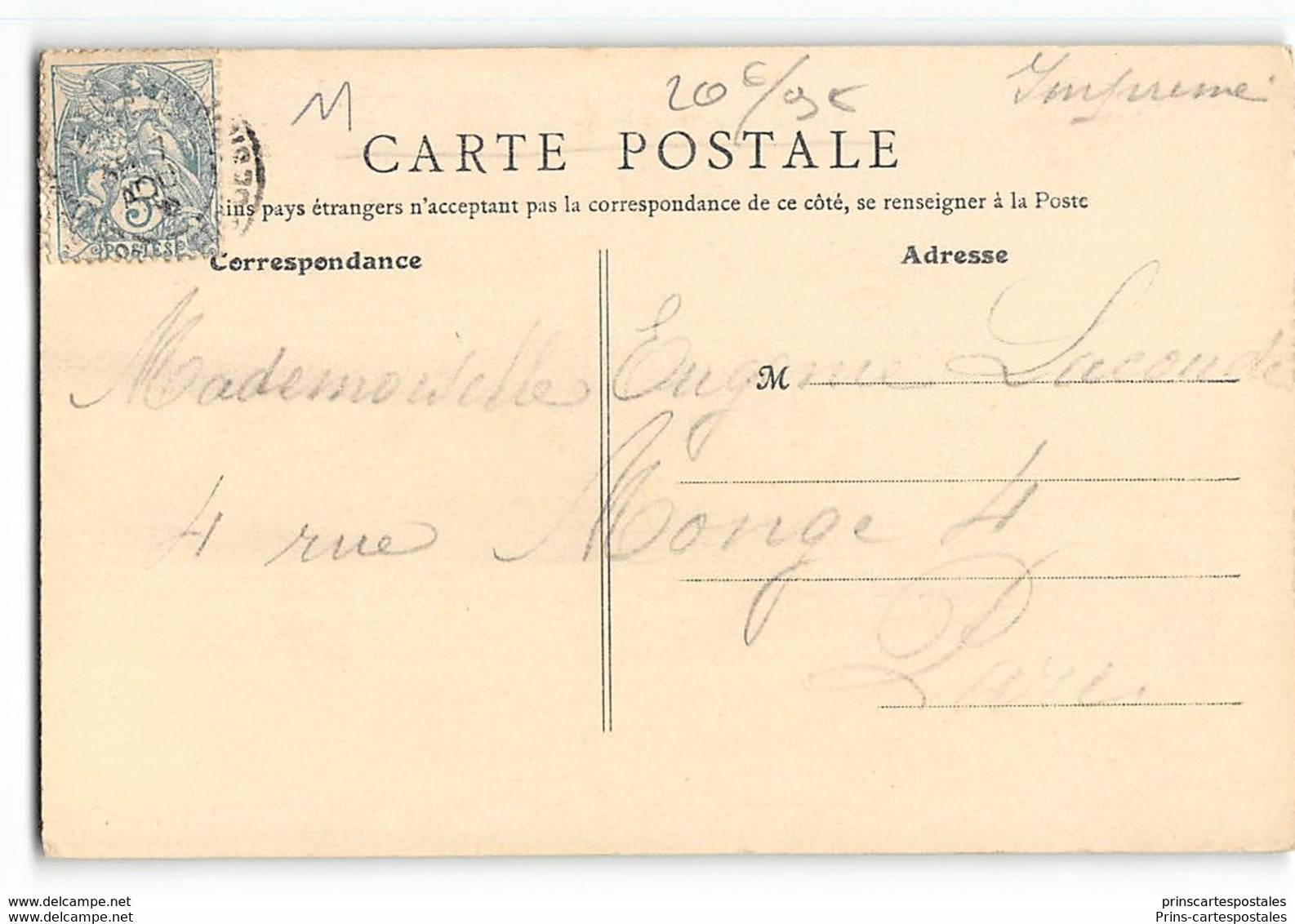 CPA 95 Cormeilles En Parisis La Rue Daguerre Et La Poste - Cormeilles En Parisis