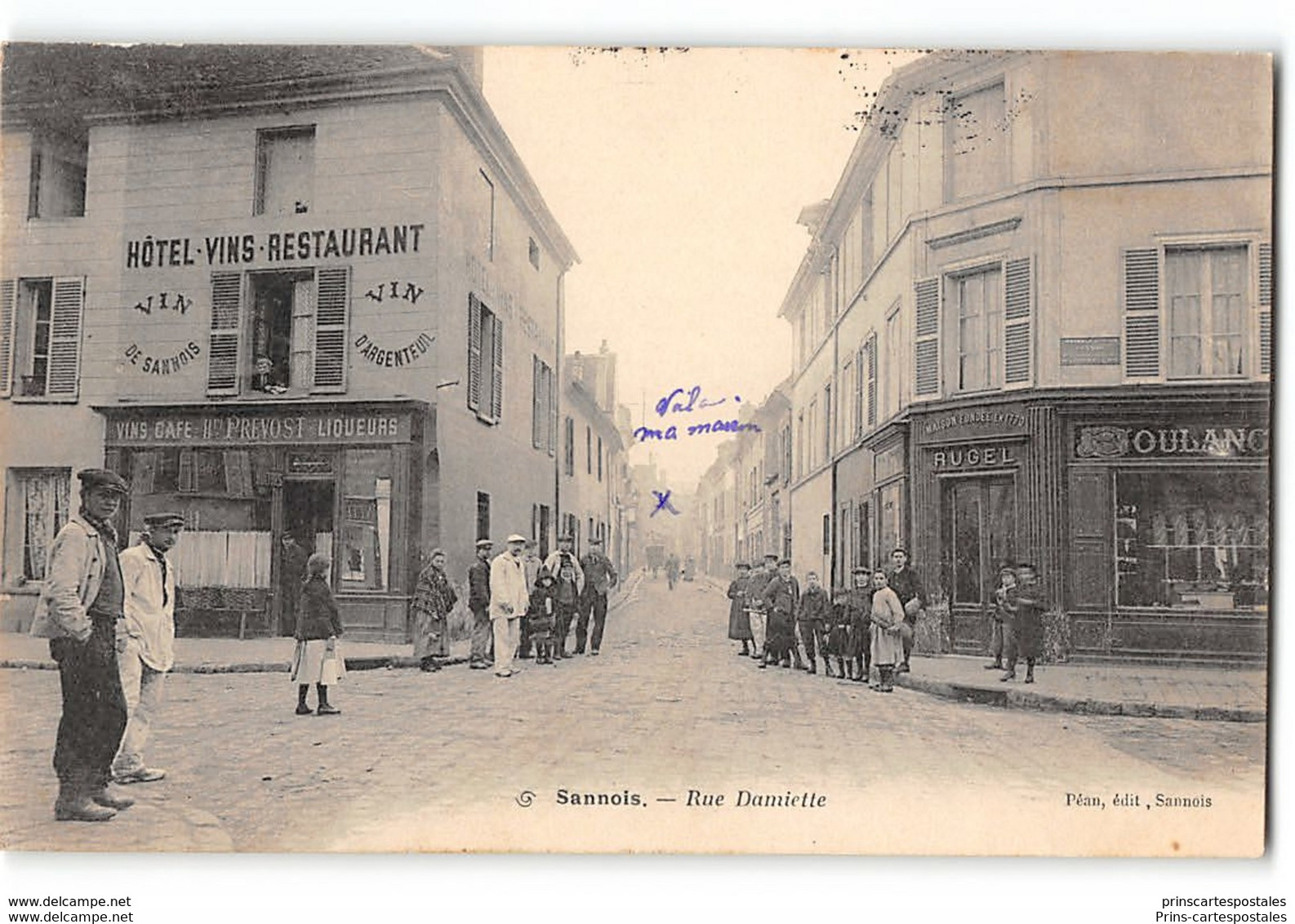 CPA 95 Sannois Rue Damiette - Sannois