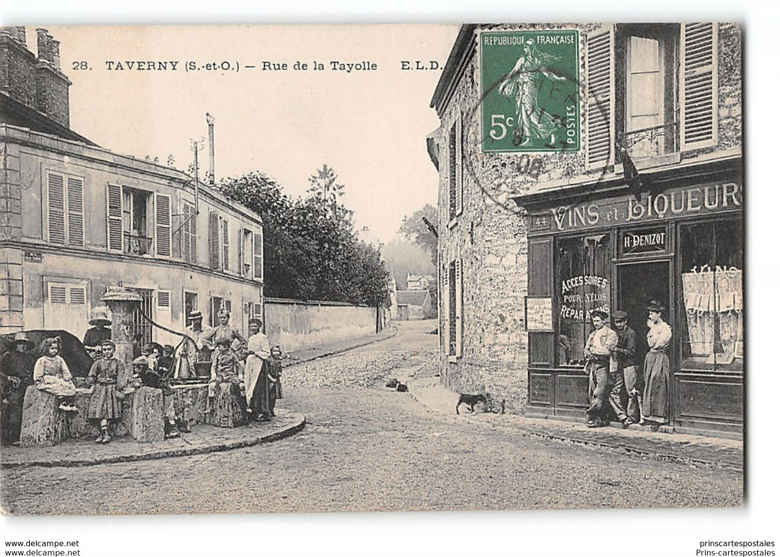 CPA 95 Taverny Rue De Tayolle - Taverny