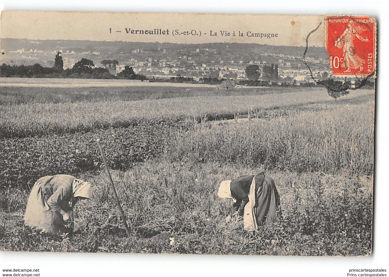 CPA 78 Vernouillet La Vie à La Campagne - Vernouillet