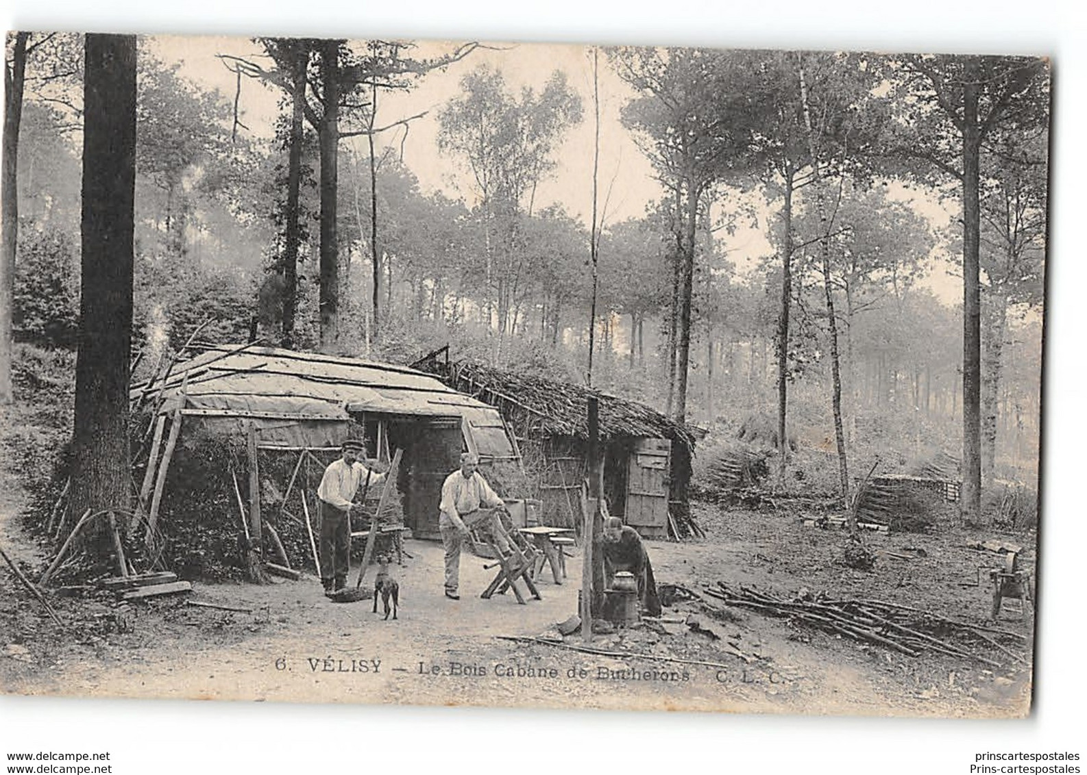 CPA 78 Velisy Le Bois Cabane De Bucherons - Velizy