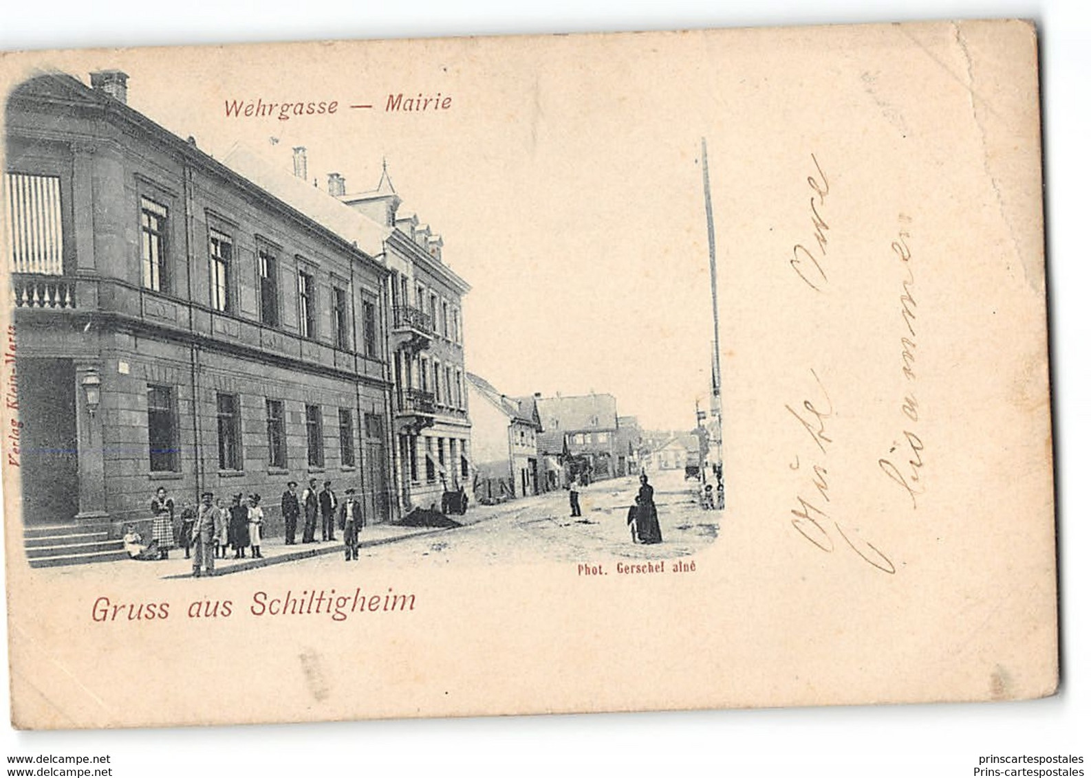 CPA 67 Gruss Aus Schiltigheim La Mairie - Schiltigheim