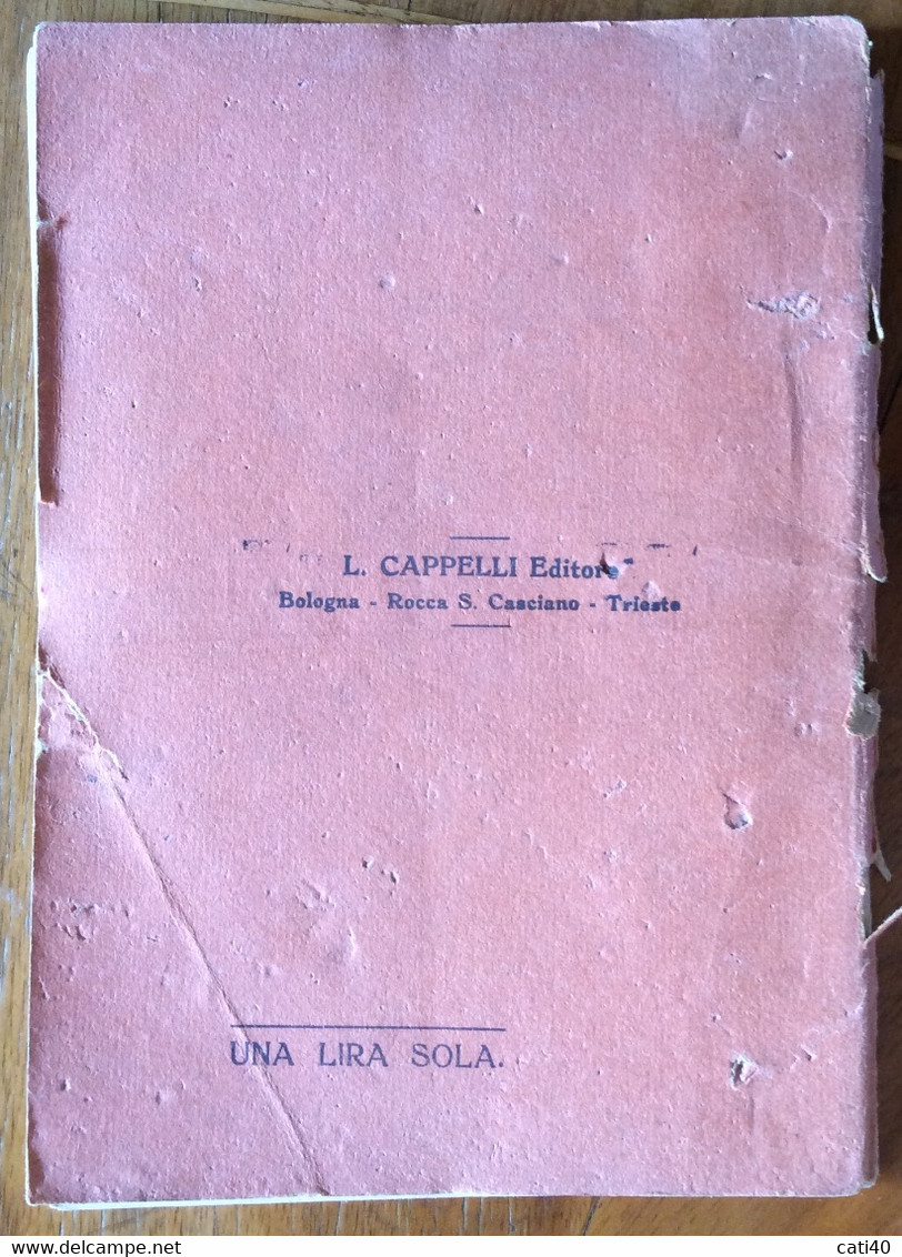 TEATRO - L'INFAUST - TRAGEDIA AUSTRO-UNGARICA.... L.CAPPELLI EDITORE TRIESTE Nel I Anniversario Della Vittoria 15/6/19 - A Identifier