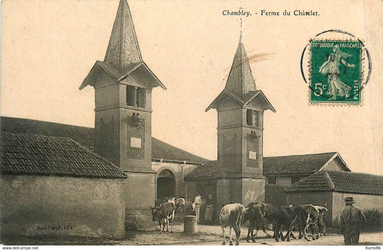 Chambley * La Ferme Du Châtelet * Exploitation Agricole Agriculture Fermier - Chambley Bussieres