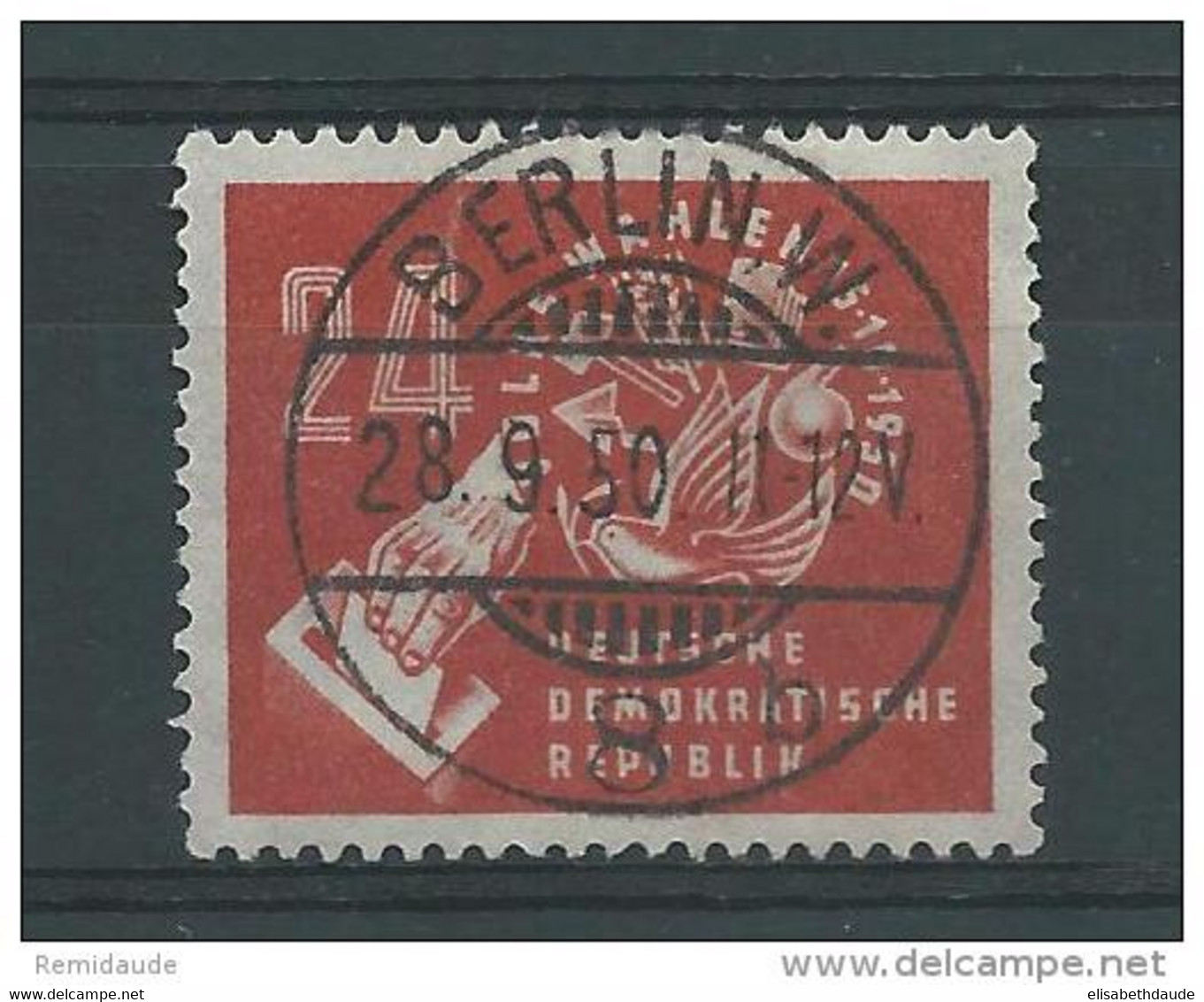 DDR - YVERT N°27 OBLITERE - - Used Stamps