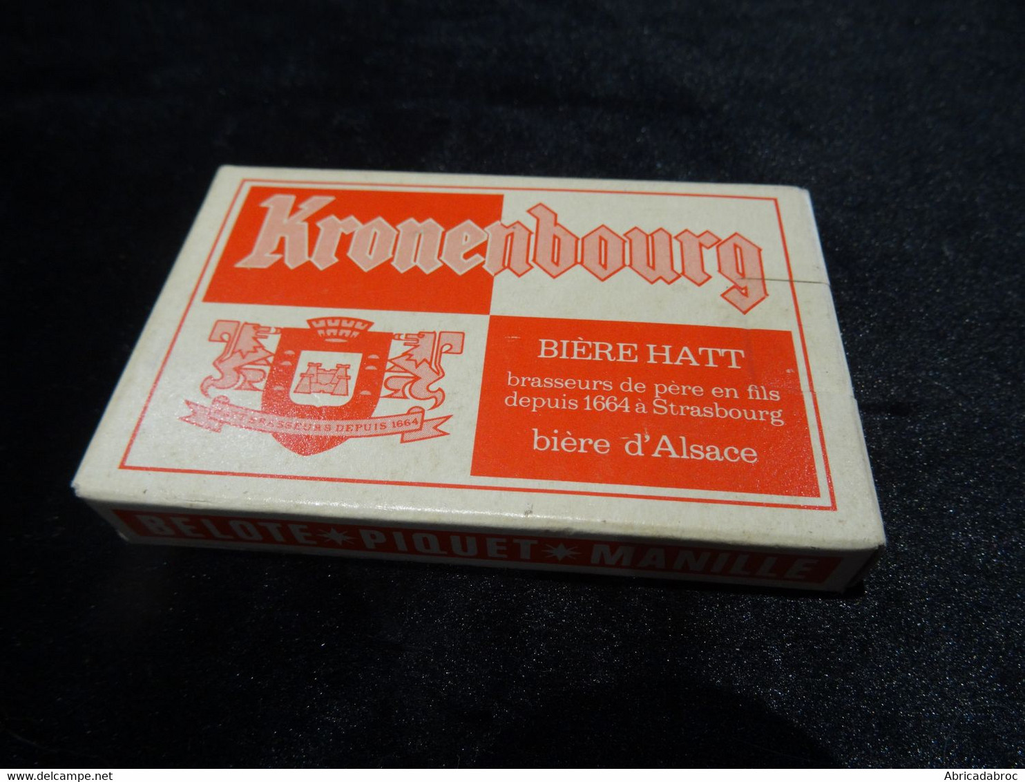 Jeu De 32 Cartes à Jouer - Kronenbourg - Ancien - Neuf - 32 Kaarten