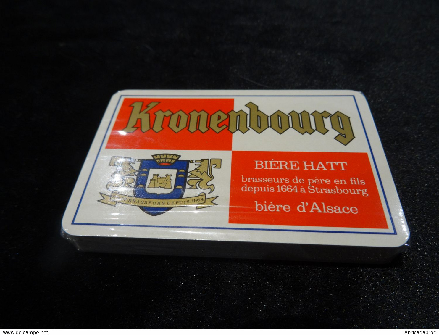 Jeu de 32 Cartes à Jouer - Kronenbourg - Ancien - Neuf