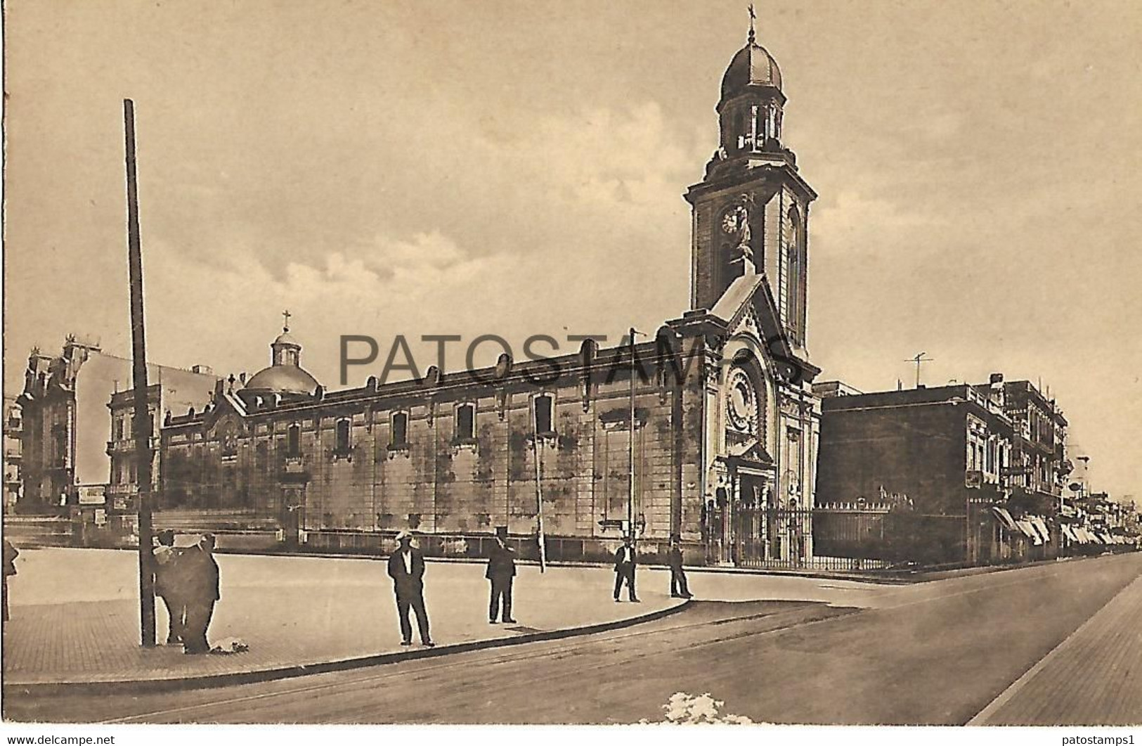 143292 ARGENTINA BUENOS AIRES CARLOS PELLEGRINI 404 CHURCH PARROQUIA DE SAN NICOLAS DE BARI POSTCARD - Argentina