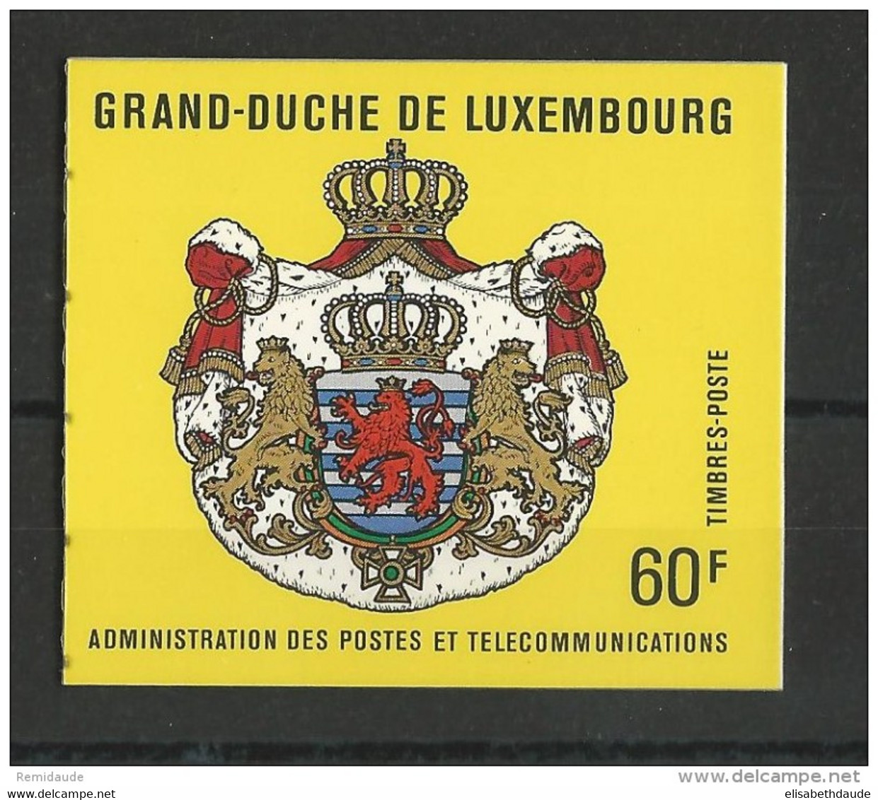 LUXEMBOURG - CARNET YVERT N°1175 ** - COTE = 20 EUR - Booklets